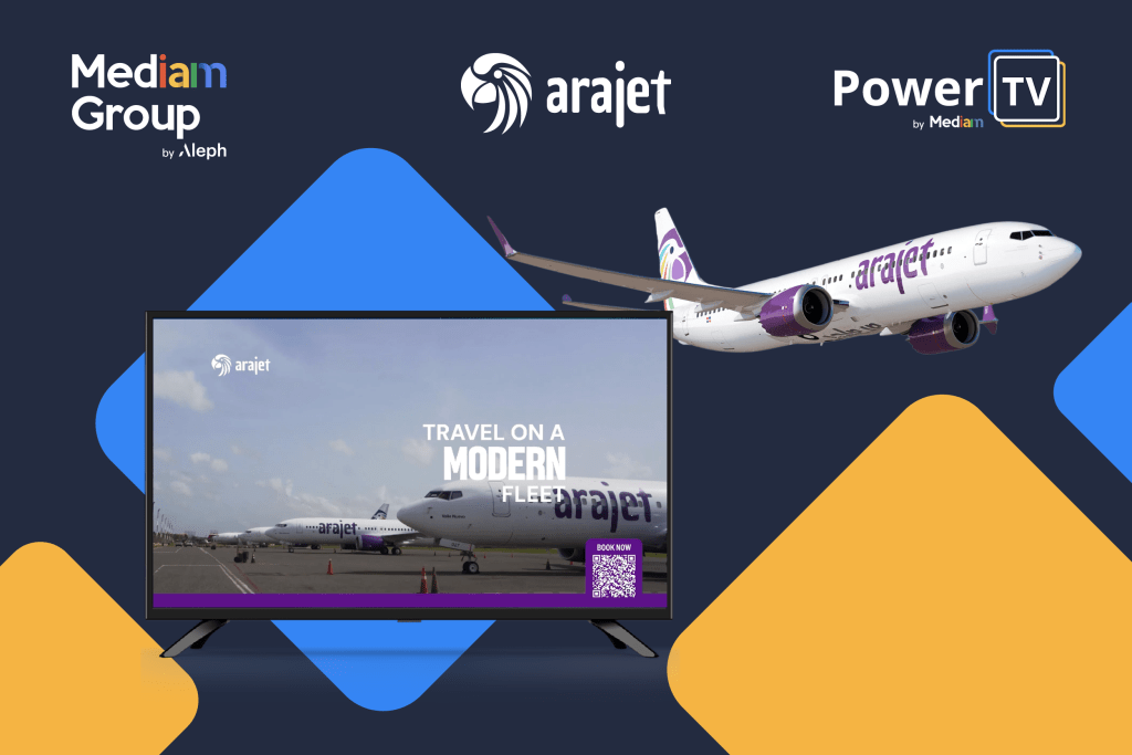Caso de éxito: Arajet impulsa la intención de compra con PowerTV | Mediam by Aleph